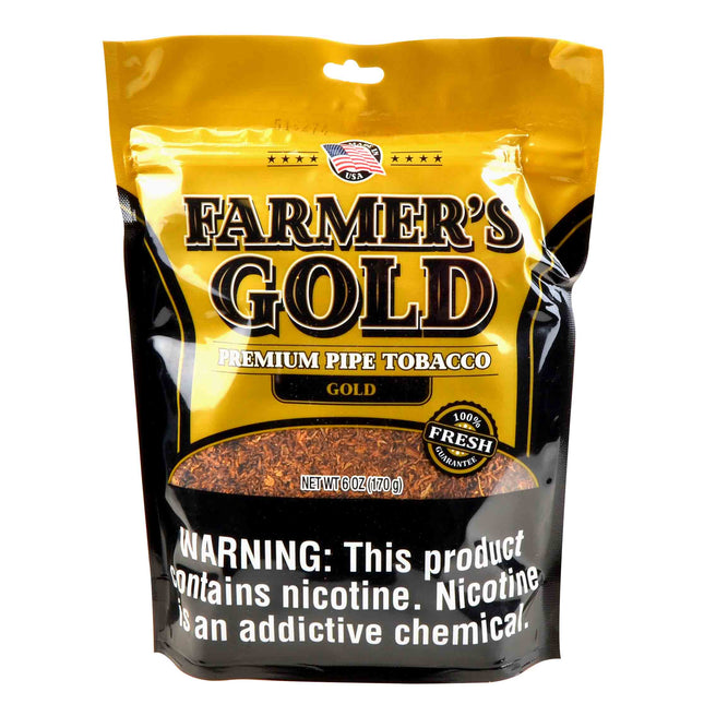 Farmer's Gold Pipe Tobacco Gold 6 oz. Pack