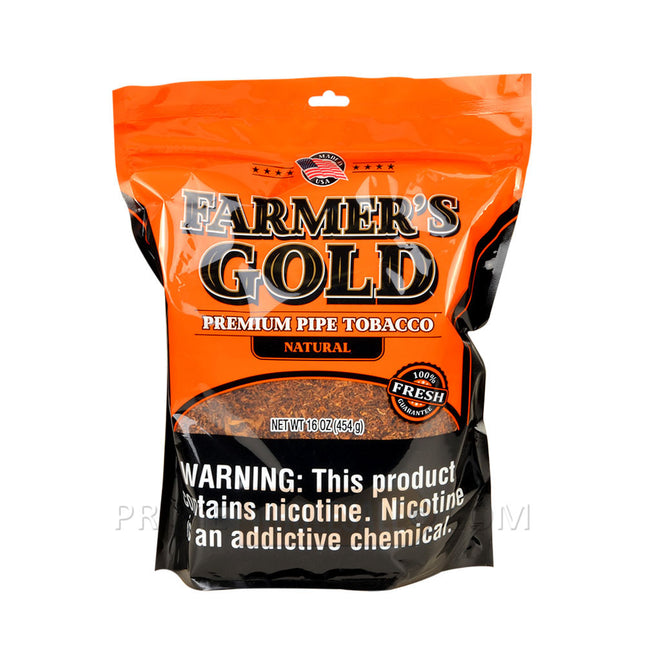 Farmer's Gold Pipe Tobacco Natural 16 oz. Pack