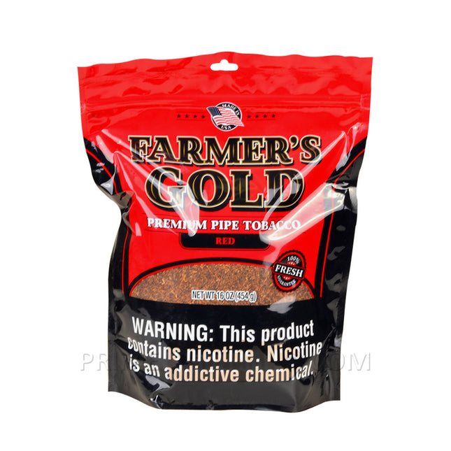 Farmer's Gold Pipe Tobacco Red 16 oz. Pack