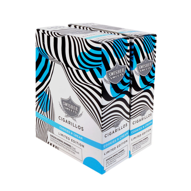 Swisher Sweets Cookies & Cream Cigarillos 1.19 Pre-Priced 30 Packs of 2