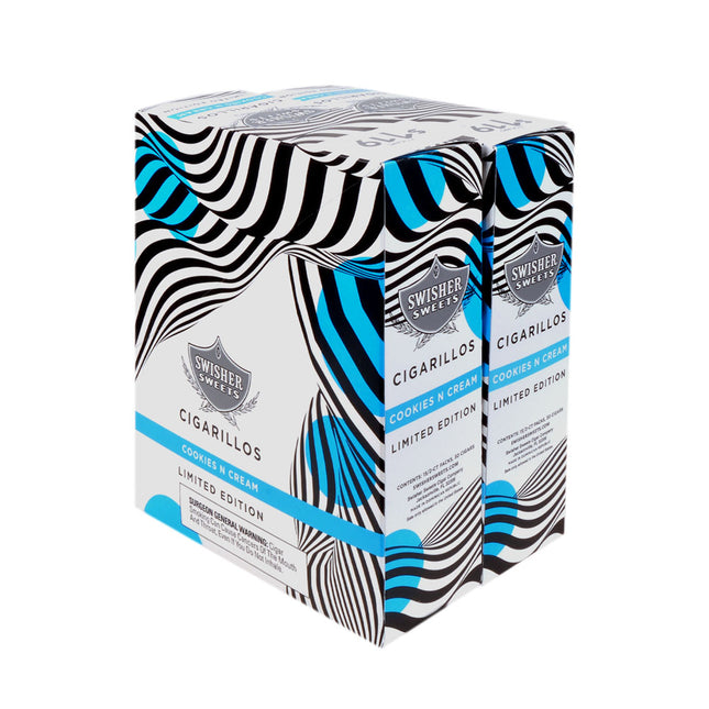 Swisher Sweets Cookies & Cream Cigarillos 1.19 Pre-Priced 30 Packs of 2