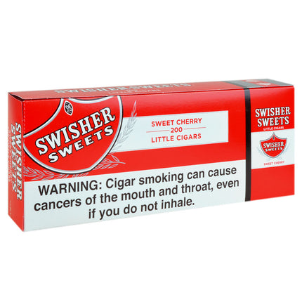Swisher Sweets Sweet Cherry Little Cigars 100mm 10 Packs of 20