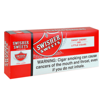 Swisher Sweets Sweet Cherry Little Cigars 100mm 10 Packs of 20