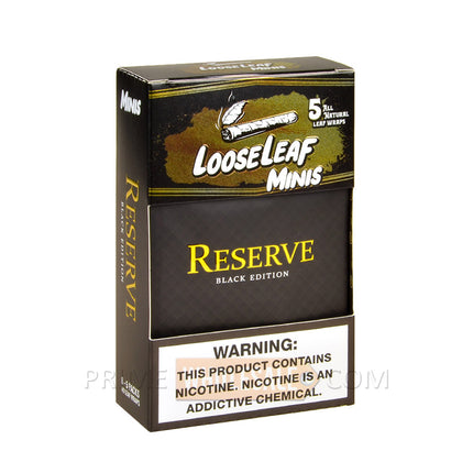 Loose Leaf Minis Reserve Wraps 8 Packs of 5