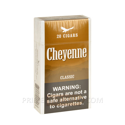 Cheyenne Light Filtered Cigars 10 Packs of 20