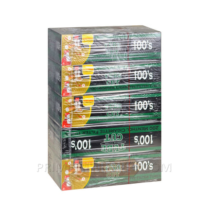 Gambler Tube Cut Filter Tubes 100 mm Menthol 5 Cartons of 200