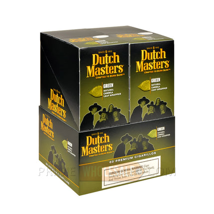 Dutch Masters Foil Cigarillos Green 20 Packs of 3