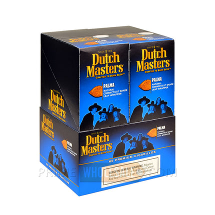 Dutch Masters Foil Cigarillos Palma 20 Packs of 3