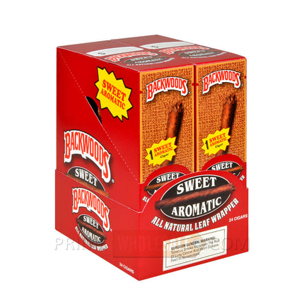 Backwoods Singles Sweet Aromatic Cigars Pack of 24