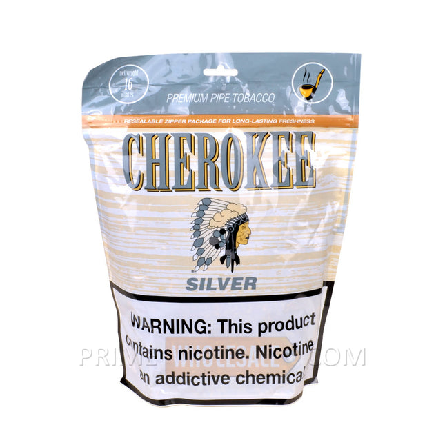 Cherokee Silver (Ultra Light) Pipe Tobacco 16 oz. Pack