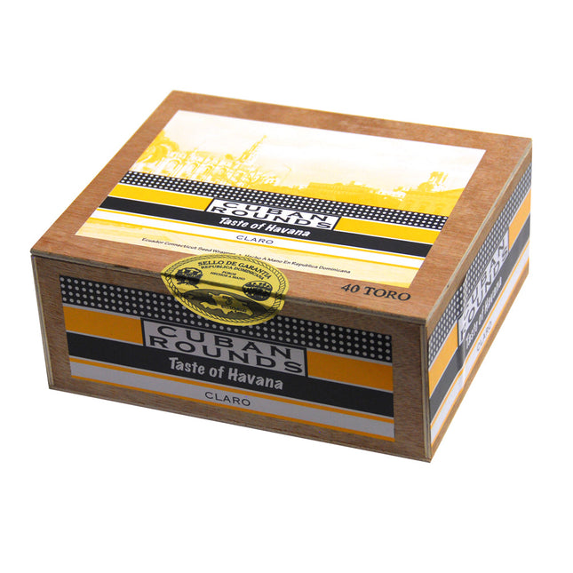Cuban Rounds Toro Claro (Connecticut) Cigars Box of 40 1