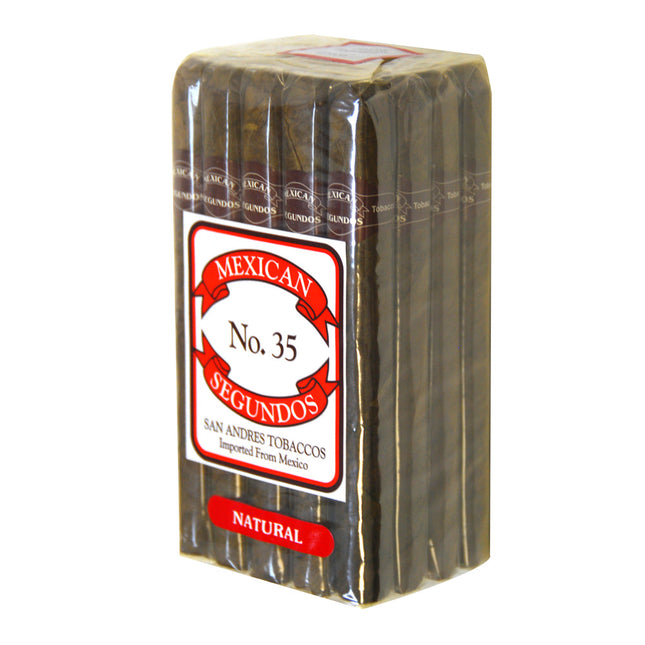 Mexican Segundos No. 35 Natural Cigars Bundle of 20 1