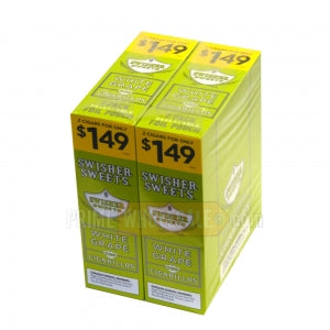 Swisher Sweets White Grape Cigarillos 1.49 Pre-Priced 30 Packs of 2