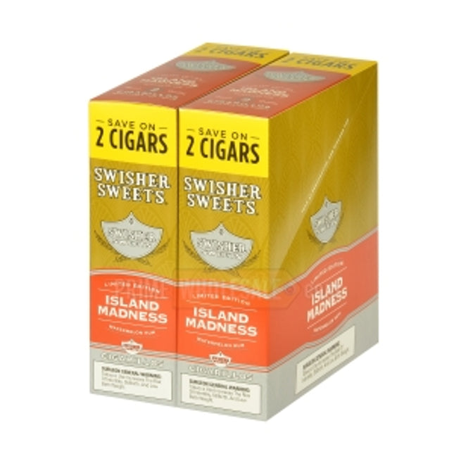 Swisher Sweets Island Madness Cigarillos 30 Packs of 2