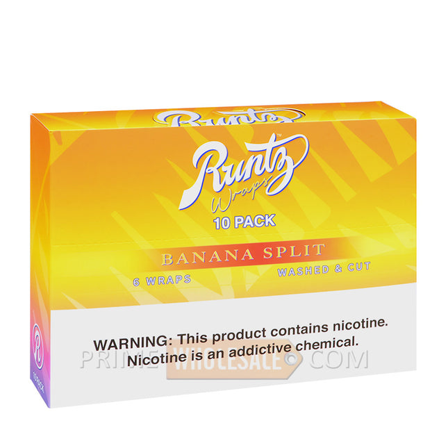 Runtz Banana Split Wraps 10 Pack of 6