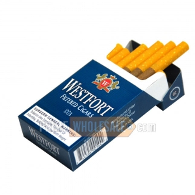 Westfort Menthol Filtered Cigars 10 Packs of 20