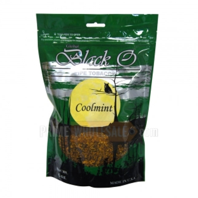 Black O Cool Mint Pipe Tobacco 6 oz. Pack