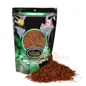 OHM Gold Mint Pipe Tobacco Pack 6 oz. Pack
