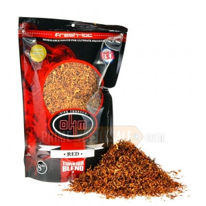 OHM Turkish Red Pipe Tobacco Pack 8 oz. Pack