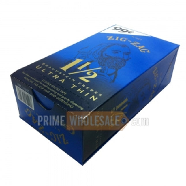 Zig Zag Papers 1 1/2 Ultra Thin Pre-Priced 24 Books of 32 Leaves