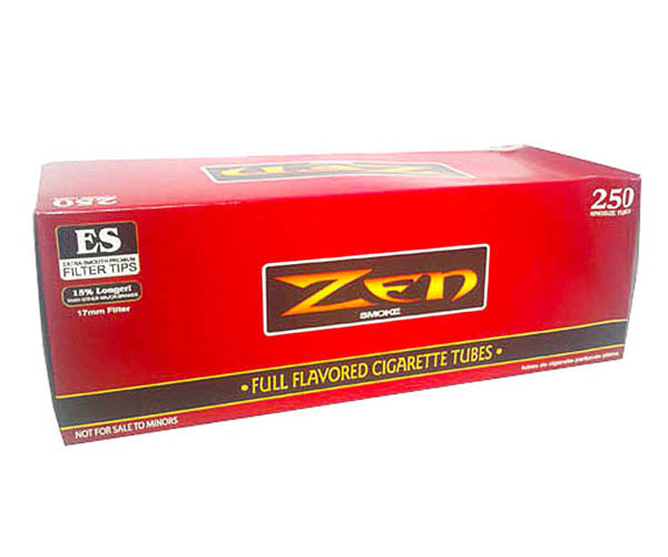 zen cigarette tubes 100mm 250 ct. Blue 100 mm Zen Filter Tubes | King