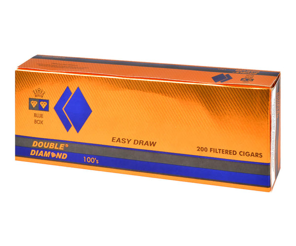 double diamond cigarettes manufacturer Mild Filtered Cigars 10 Packs of 20 Tobacco Stock DOUBLE DIAMOND CIGARETTE 100 SILVER