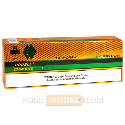 Double Diamond Menthol Filtered Cigars 10 Packs of 20