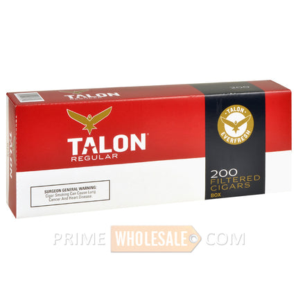 Talon Regular Filtered Cigars 10 Packs of 20