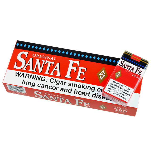 Santa Fe Regular Filtered Cigars 10 Packs of 20