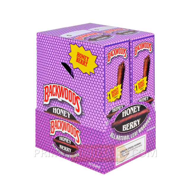 Backwoods Singles Honey Berry Cigars Pack of 24