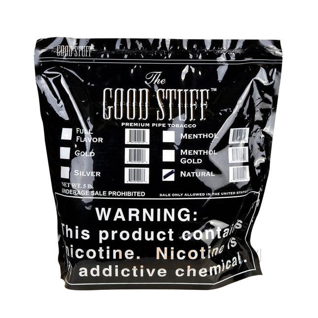 Good Stuff Natural Pipe Tobacco Bulk 5 lb Pack