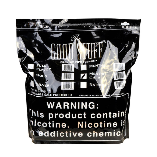 Good Stuff Menthol Gold Pipe Tobacco Bulk