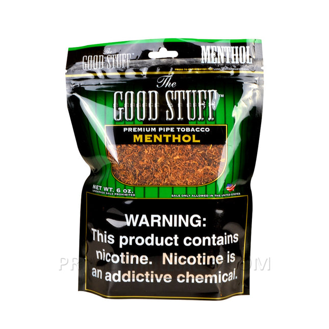 Good Stuff Menthol Pipe Tobacco 6 oz