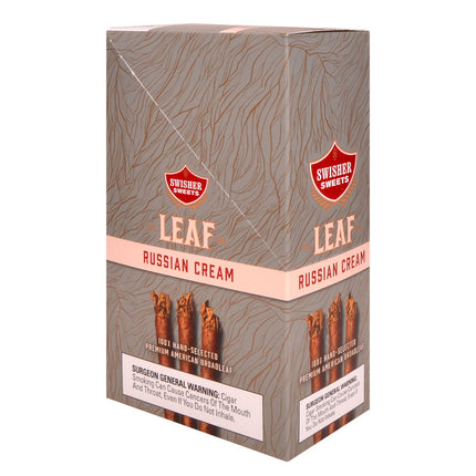 Swisher Sweets Leaf Russian Cream Cigars 3 for 2.79 Pre-Priced 10 Packs of 3