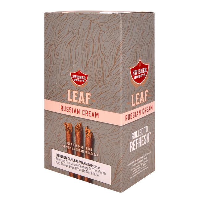Swisher Sweets Leaf Russian Cream Cigars 3 for 2.79 Pre-Priced 10 Packs of 3