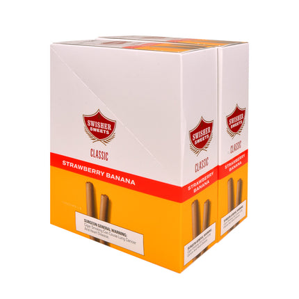 Swisher Sweets Classic Strawberry Banana Cigarillos 1.39 Pre-Priced 30 Packs of 2