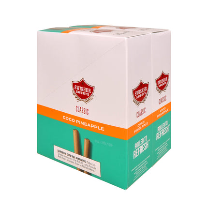 Swisher Sweets Classic Coco Pineapple Cigarillos 1.39 Pre-Priced 30 Packs of 2