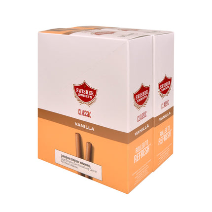 Swisher Sweets Classic Vanilla Cigarillos 1.39 Pre-Priced 30 Packs of 2