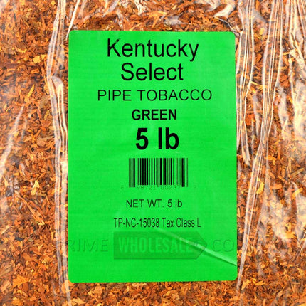 Kentucky Select Menthol Green Pipe Tobacco 5 Lb. Pack