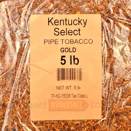 Kentucky Select Natural Gold Pipe Tobacco 5 Lb. Pack