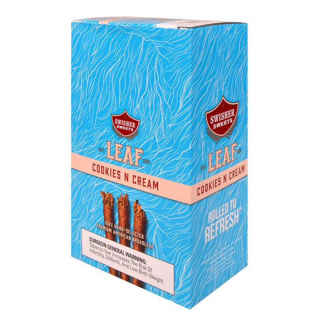 Swisher Sweets Leaf Cookies N Cream Cigars 3 for 2.79 Pre-Priced 10 Packs of 3