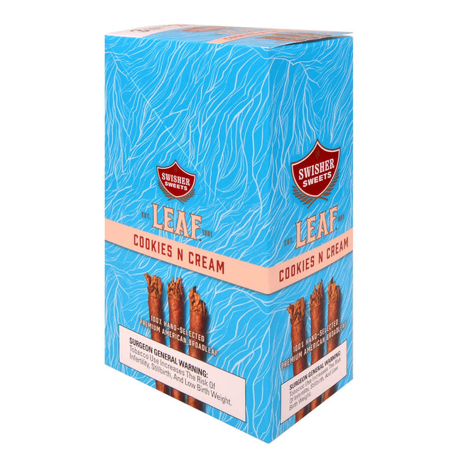 Swisher Sweets Leaf Cookies N Cream Cigars 3 for 2.79 Pre-Priced 10 Packs of 3