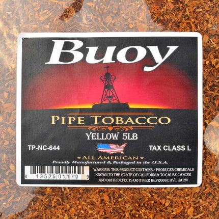 Buoy Yellow (Natural) Pipe Tobacco 5 Lb. Pack