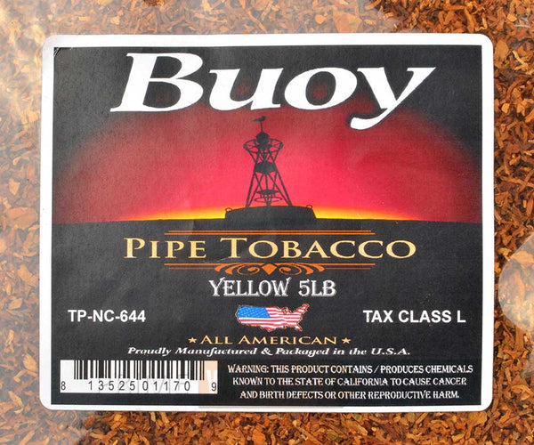 Buoy Yellow (Natural) Pipe Tobacco 5 Lb. Pack