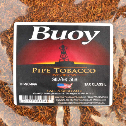 Buoy Silver Pipe Tobacco 5 Lb. Pack