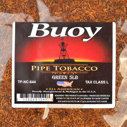 Buoy Green (Mint) Pipe Tobacco 5 Lb. Pack