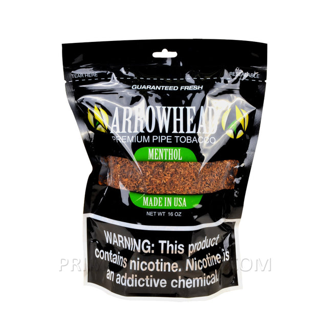 Arrowhead Menthol Green Pipe Tobacco 16 oz. Pack