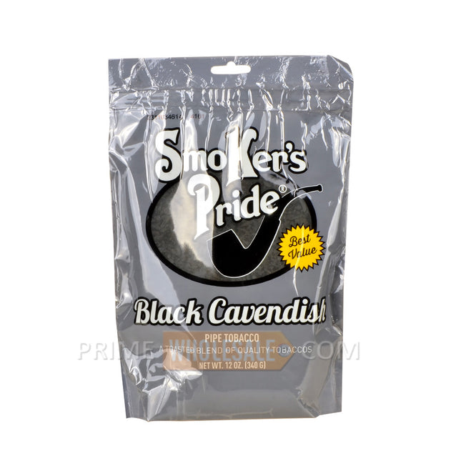 Smoker's Pride Black Cavendish Pipe Tobacco 12 oz. Pack