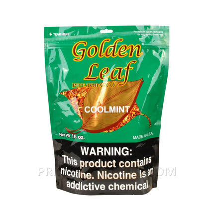 Golden Leaf CoolMint Pipe Tobacco 16 oz. Pack