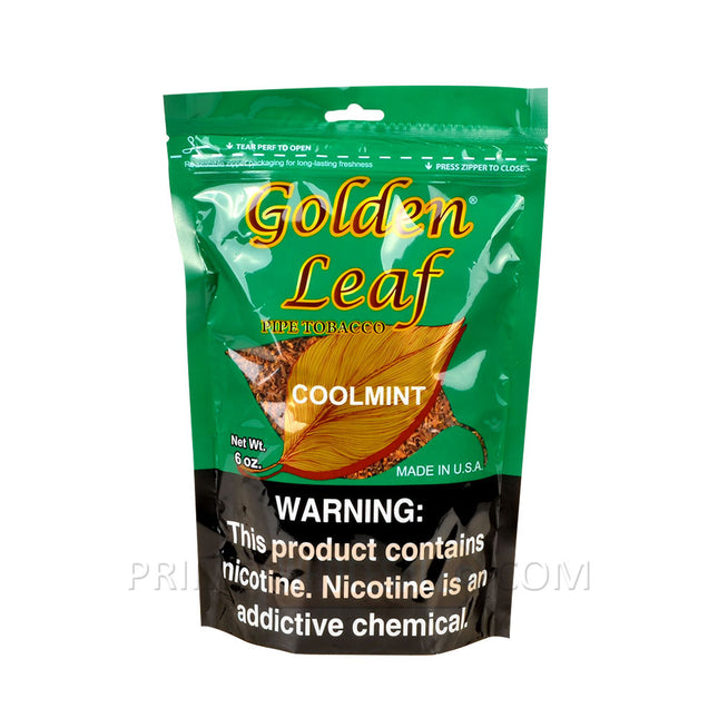 Golden Leaf CoolMint Pipe Tobacco 6 oz. Pack
